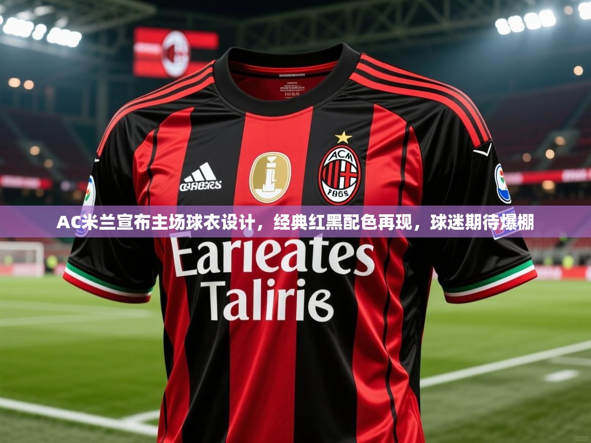 2025迈博体育注册AC米兰宣布主场球衣设计，经典红黑配色再现，球迷期待爆棚